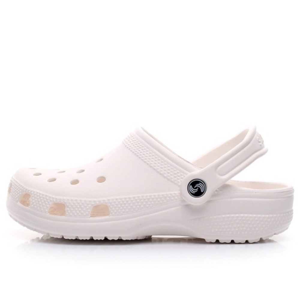 NWT White Crocs size 8